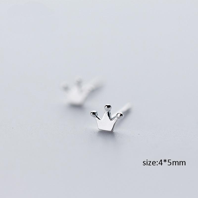 

Маленькая корона Шпилька Серьги для женщин Девушка Ювелирные изделия Подарок