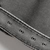 Spring Autumn Women Loose Zipper with Belt Retro Faux Leather Short Jacket Streetwear Female Chic Vintage Coat Outwear