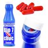 Bio7 Choc starter para estações de tratamento de esgoto e fossas sépticas + cápsulas