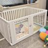 Clear Acrylic Indoor Dog Fence & House for Small Breeds