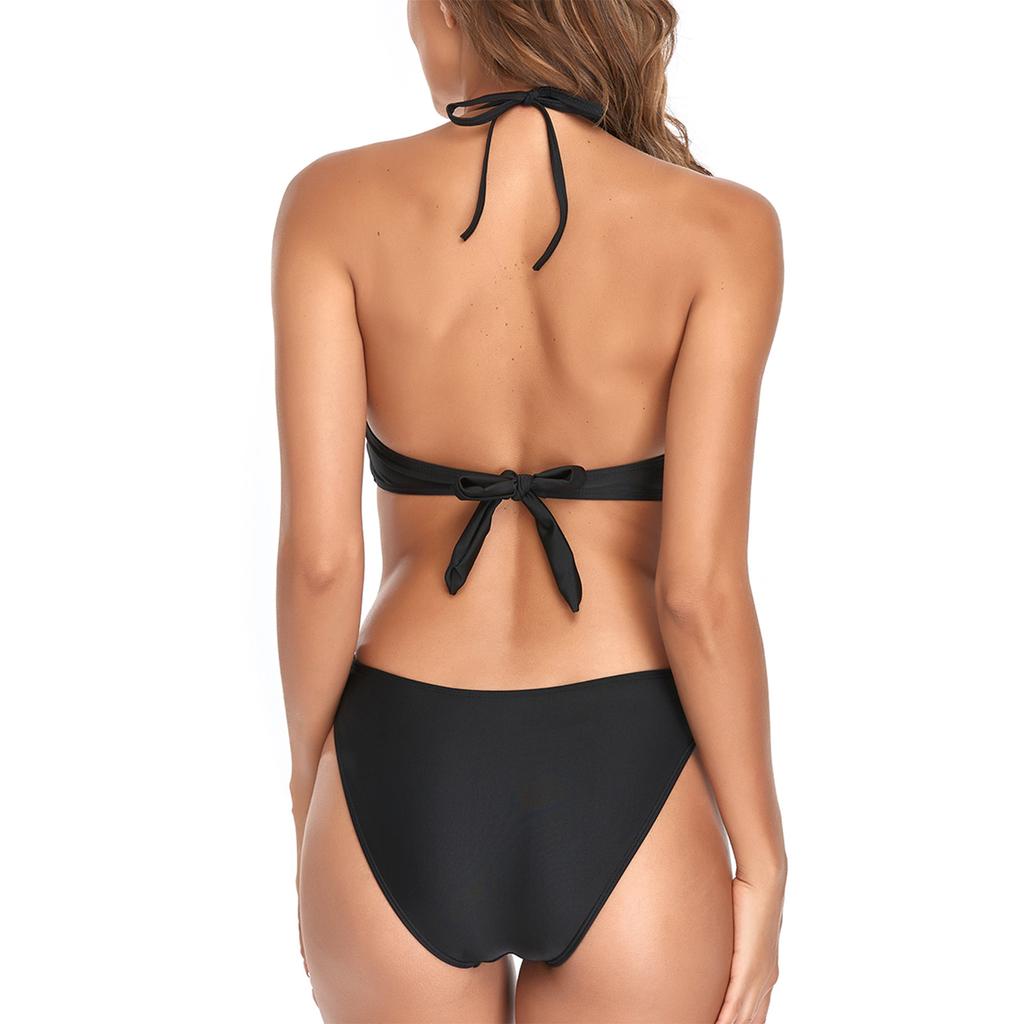 Dámská móda Sexy košilka Bikiny Sexy tmavé V střapce Jednodílné plavky s pevným potahem