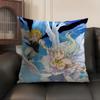 Anime 7 D-Deadly S-Sins Cushion Cover Natural Linen Organic Fabric Double-Sided Printing Sofa Home Decor Gift Pillow Case