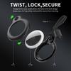 2Pcs Case For Apple Airtags Locator with Strap Protective Cover Anti-Lost Keychain Case for Airtag Holder Tracker Keys Bags Luggage
