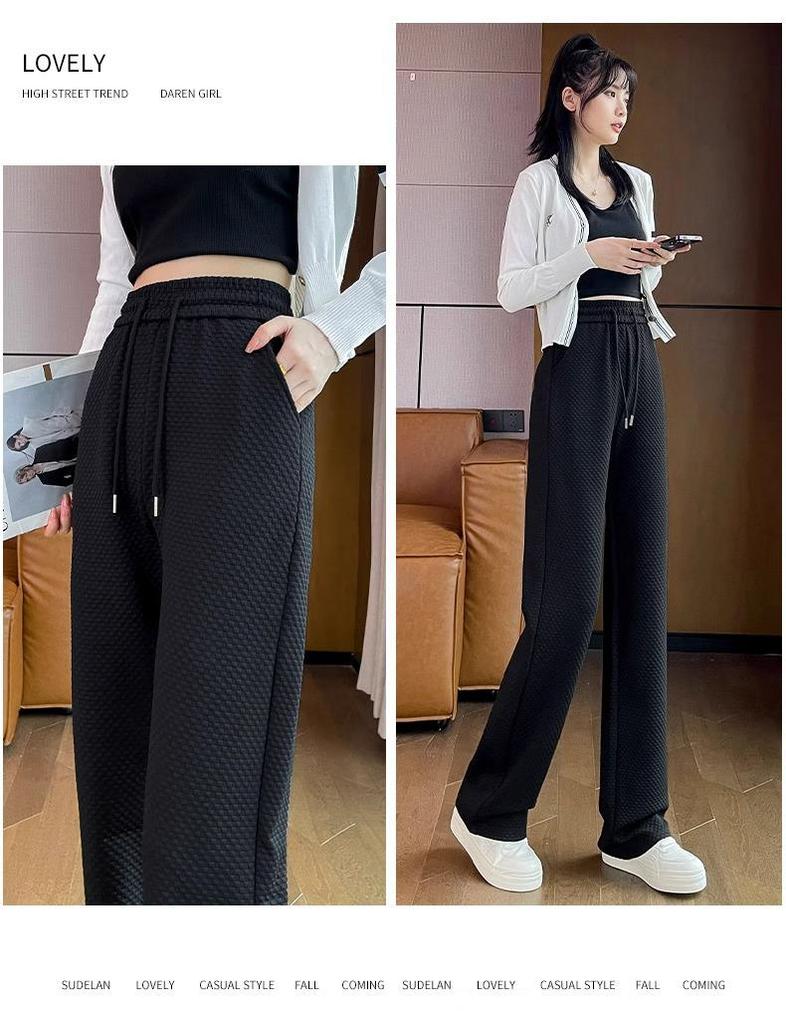 Petite Women's Straight-Leg & Wide-Leg High-Waisted Pants (145cm) - Spring/Autumn Collection