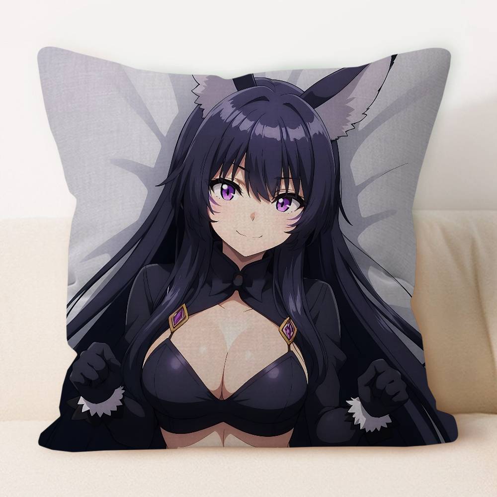 The Eminence In Shadow Cover With Short Plush Print For Living Room Sofa Decoration Cushion Cover Pillow Covers