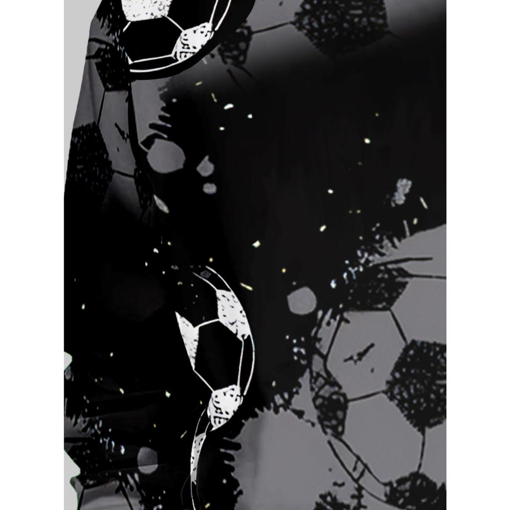 Kule Gamepad-trykk Gutter Casual Langermet Hettegensere Gutter Genser Høst Vår Hettegenser Topper Utendørs Fargerik Barneklær