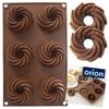 Silicone Muffin Pan Orion Sillinie 6-Cup 28x17cm