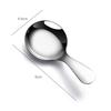 2Pcs Mini Stainless Steel Spoons Coffee Tea Scoop Metal Condiment Sugar Salt Spice Spoon Kitchen Small Scoop Spoon for Canisters