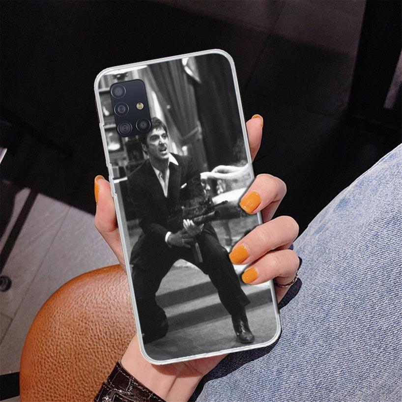 Scarface 1983 Film Al Pacino Movie Phone Case For Samsung Galaxy A52 A32 A22 A12 A51 A31 A50S A30S A20S A10S Note 20 Ultra 10 Pl