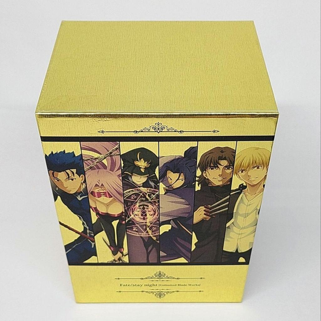Fate stay night Unlimited Blade Works Conjunto de Discos Blu-ray Caixa Limitada Animate Usado