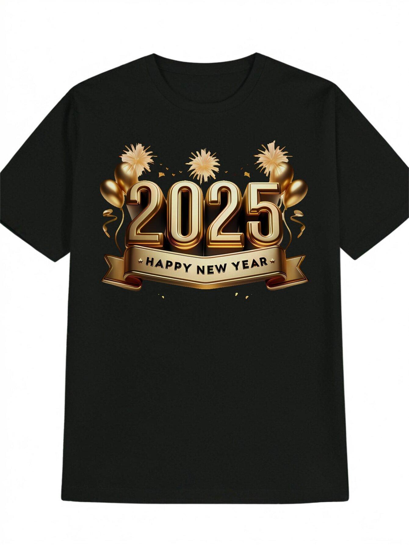 2025 Happy New Year T-shirt S
