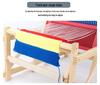 Montessori Wooden Weaving Loom for Kids Aged 3-6: Educational DIY Fabric Toy