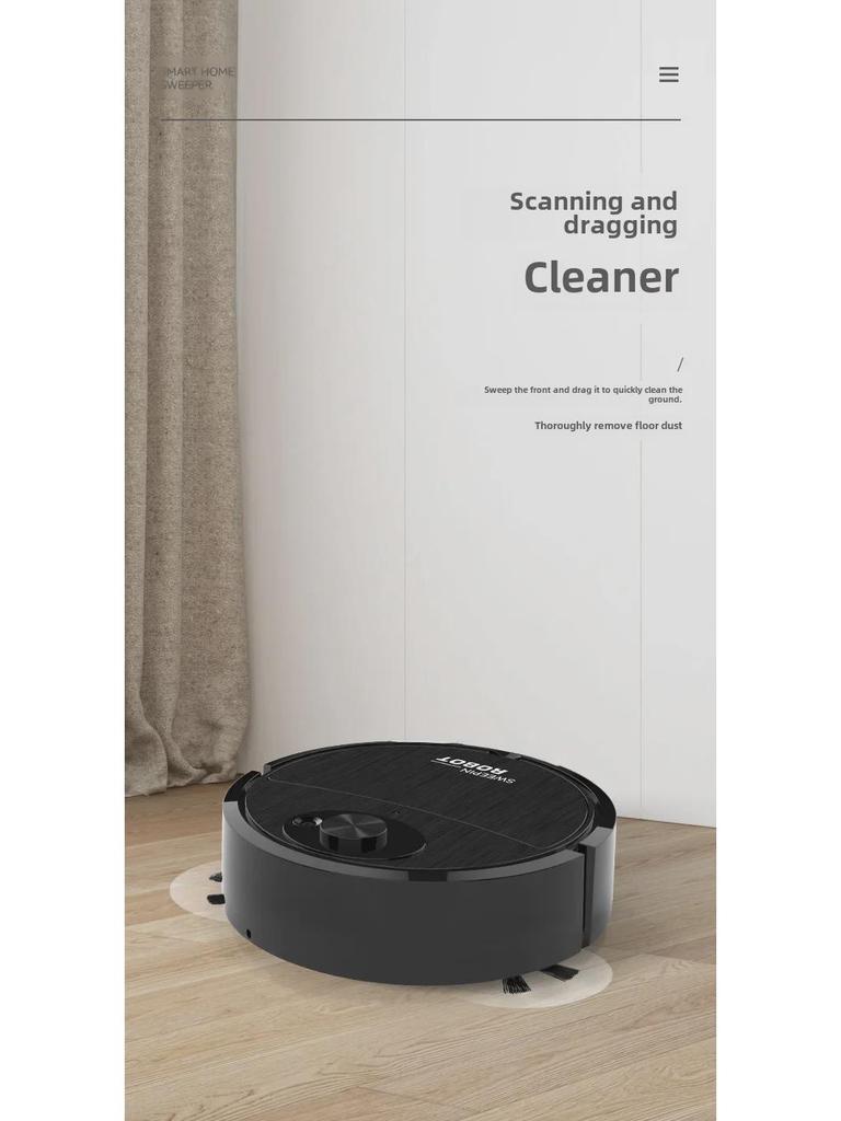 Smart 8088 USB Charging Mini Vacuum Cleaner - Mopping & Sweeping Household Appliance