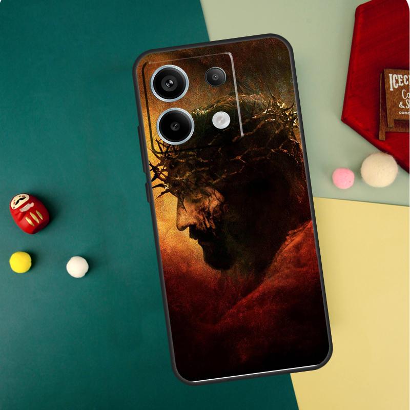 Jesus Case For Xiaomi Redmi Note 14 13 12 11 15 Pro Plus Redmi 15 13 10 10C 12C 13C 14C 15C Funda