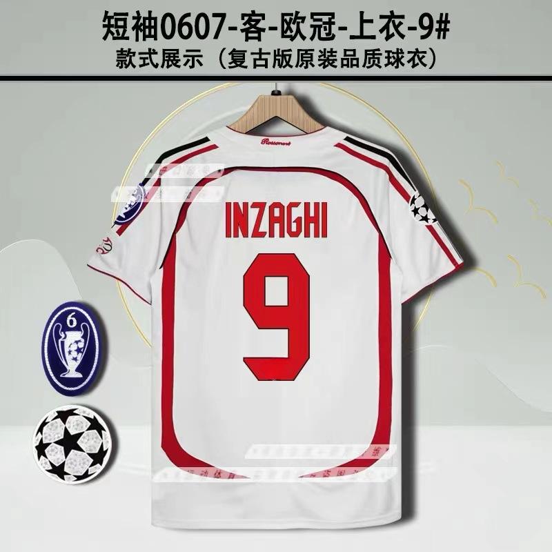 

Vintage jersey Football jersey Classic AC Kaka Inzaghi Ronaldini Maldini Nevid Shevchenko jersey S