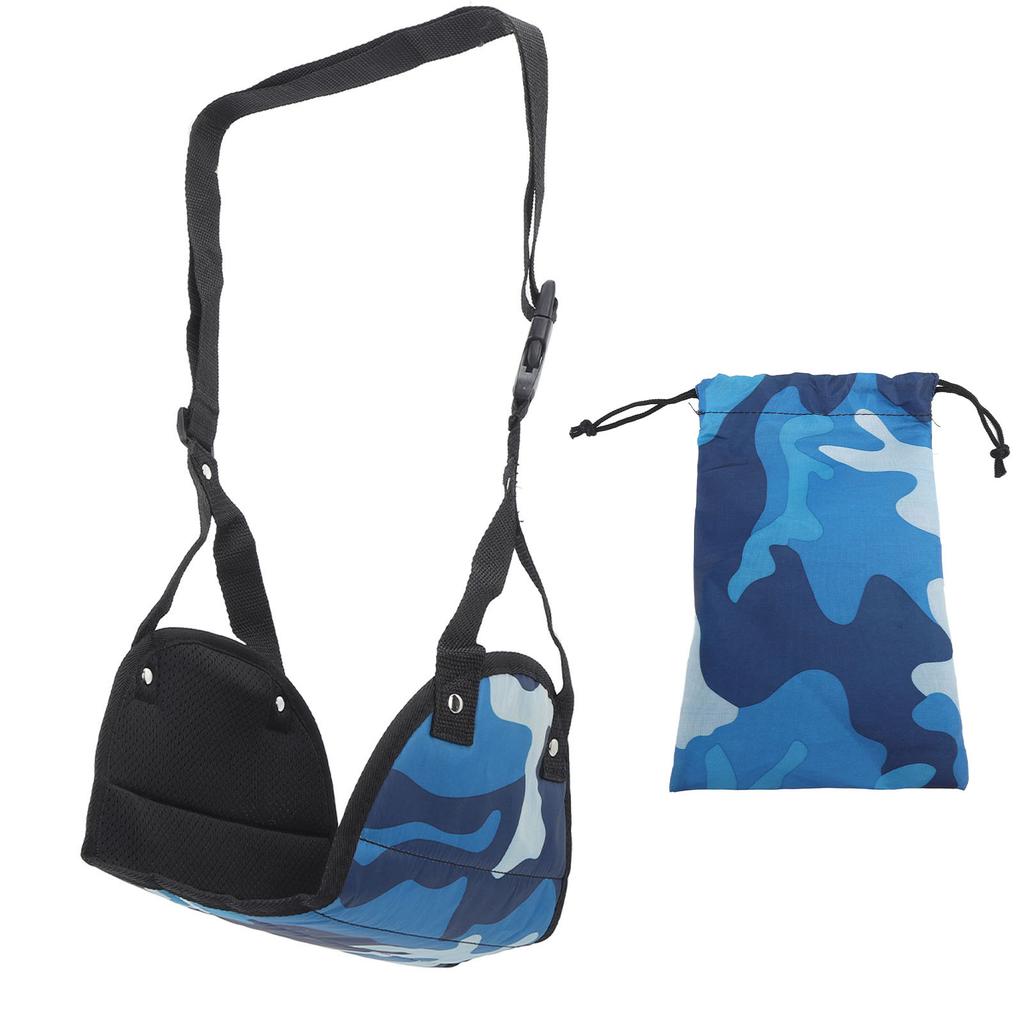 Airplane Footrest Travel Foot Rest Airplane Foot Hammock Flight Car Travel Essential Seat Foot Pad with Storage Bag