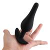 Cheerful Anal Plug Lightweight Fast Adaptation Black Prostate Massager Butt Stimulator Plug for Bedroom