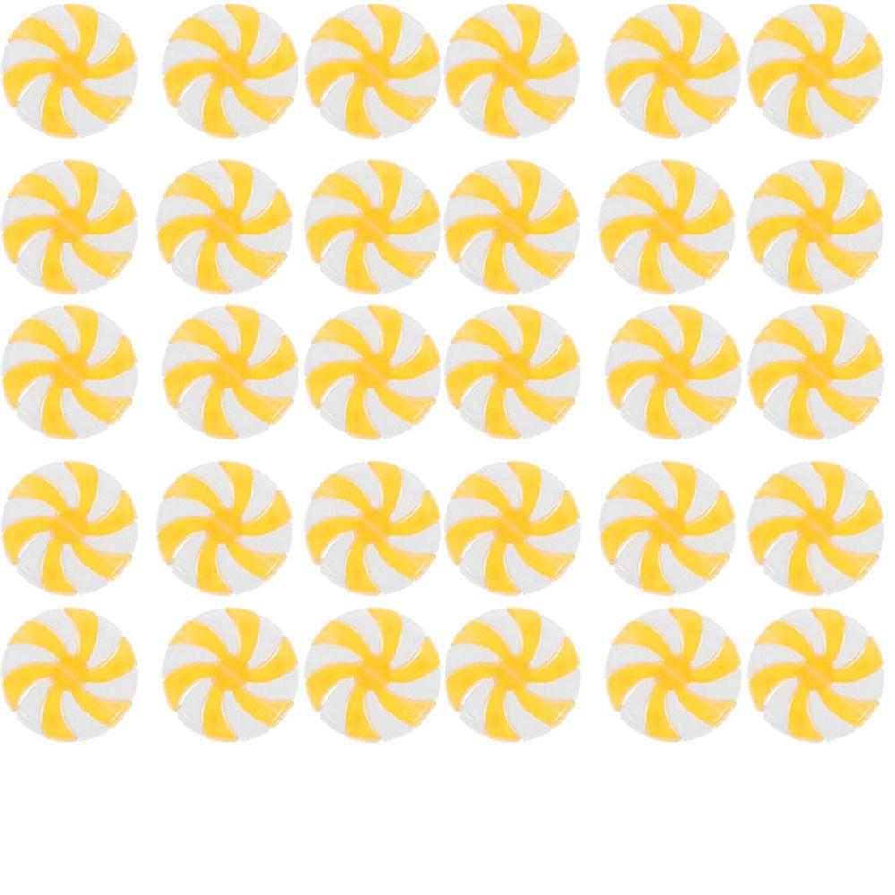 30/50pcs DIY Christmas Candies Pendant 4 Color Simulation Candies Christmas Decoration  New Year