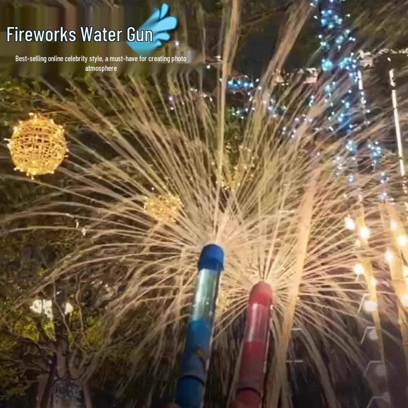 2025 Children's Hot-Selling Water Fireworks Gun: Atmosphere Props for Kids' Delight