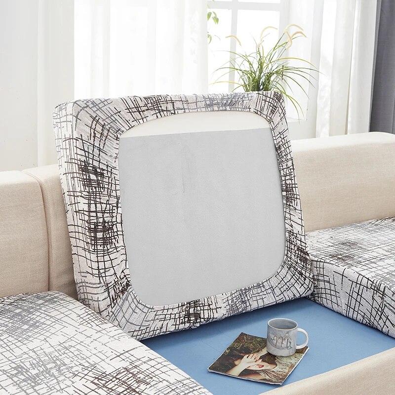 High Stretch Seat Cushion Cover Sofa Cushion Furniture Protector Fot Sofa Seat Sofa Slipcover Sofa Cover Soft Flexibility