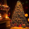 Joom LED Waterfall Lights: Ideal Decorative Lighting for Christmas Trees and Festive Ambiance