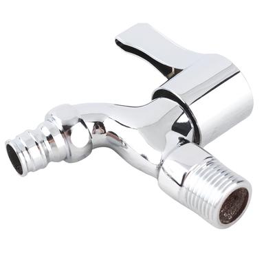 G1 2" Stainless Steel, Bathroom Washing NaMachine NaMachine Faucet Laundry Electroplating Flat Open Wall Mounted Water Faucet Single Cold Tap