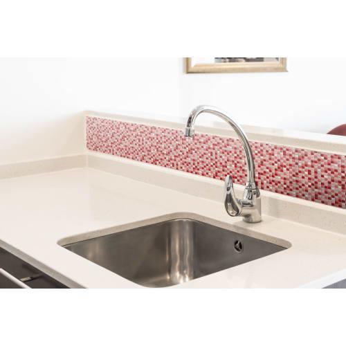 Meiwa Gravure Peel-and-Stick Deco Tile Sheet, Mosaic Tile, 40cm x 100cm, DGT-05 P (Pink), 0.5mm Thick