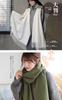 Little&More Women's Cashmere-Touch Stole/Scarf (Black)