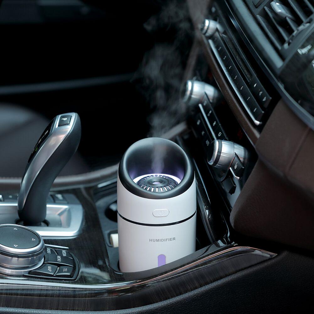 320 ml ultradźwiękowy nawilżacz powietrza dyfuzor zapachowy z kolorowym światłem LED nocnym do domu samochód mini usb oczyszczacz mgiełka Fogger