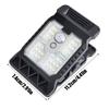Clip On Solar Motion Lights Motion Sensor Solar Lights Clip On Waterproof Security Lighting for Gate Patio Deck Backyard Camping