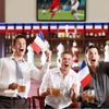 French Hand Held Flags 15pcs for World Cup 2026 5.5x8.2 Inch