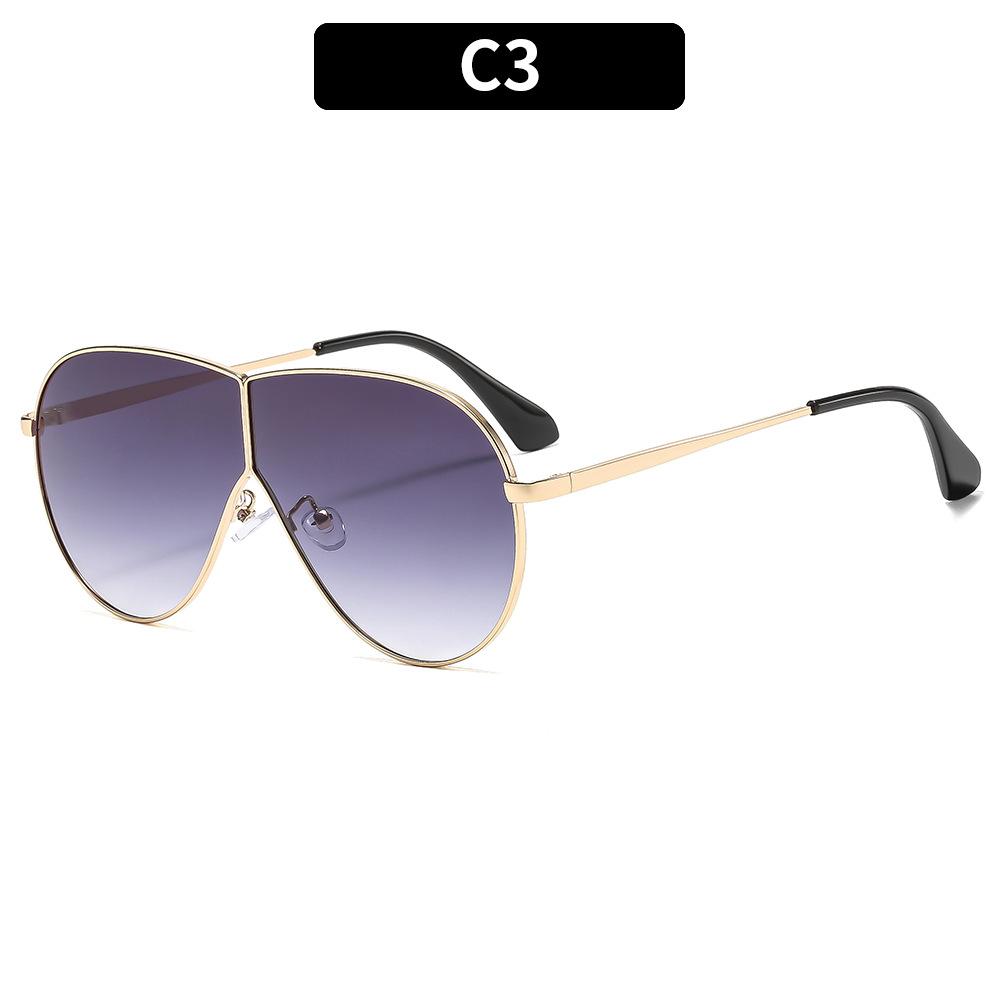 Women's sunglasses, men's and women's large-frame driving sunglasses