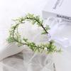 Cosplay Costume Fairy Flower Leaf Crowns Halloween Elf Headpiece  for Women Girls