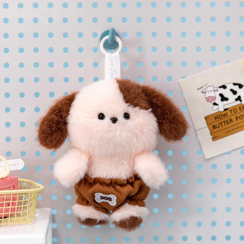 Capybara Pig Cat Plush Keychain With Soft Short Pile For Kids And Collectors