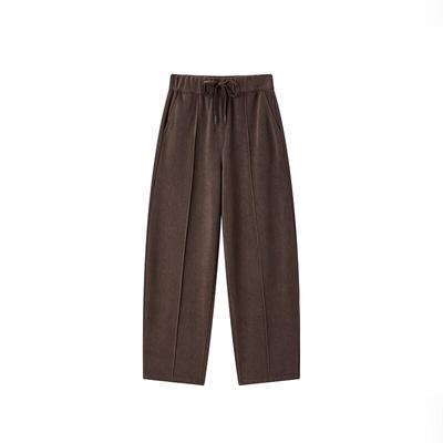 Peacebird Women's High-Waist Knit Casual Pants