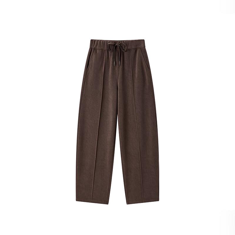 Peacebird Women's High-Waist Knit Casual Pants