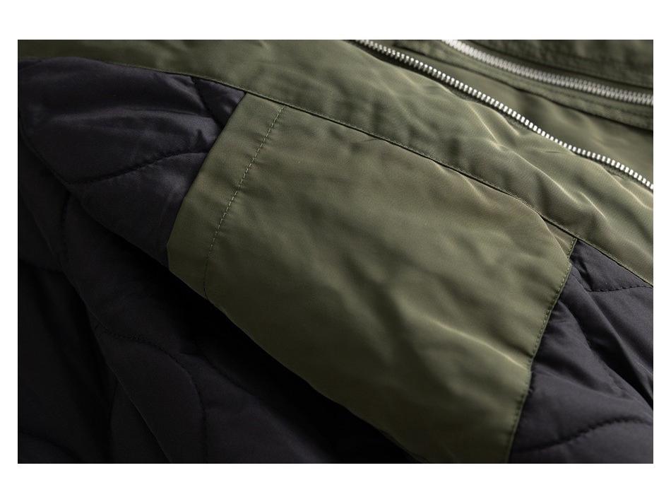 NotBrand Men's Lambswool Pilot Jacket - Winter Cotton Lapel Workwear, Loose Fit (MY95417)