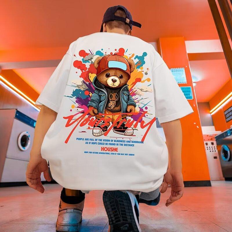 Pánské tričko s 3D potiskem tygra Letní ležérní trička s krátkým rukávem Módní Pánské Dámské Unisex oblečení Volné Oversized tričko pro muže