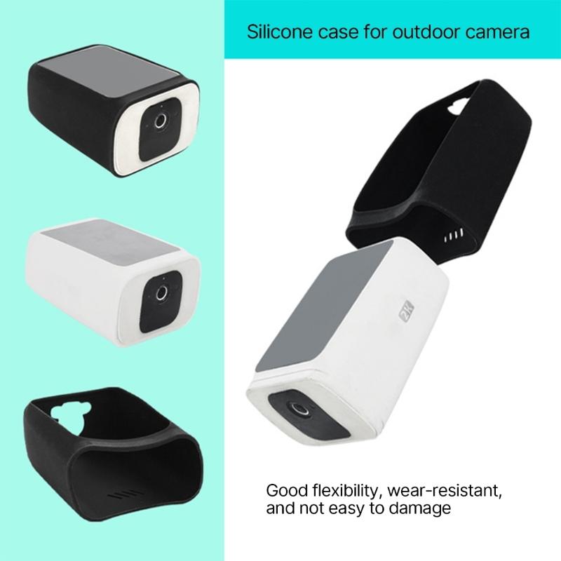 White/Black Waterproof Camera Sleeve Shockproof Outdoor Camera Protective Cover Case Housing for Outdoor Enthusiasts