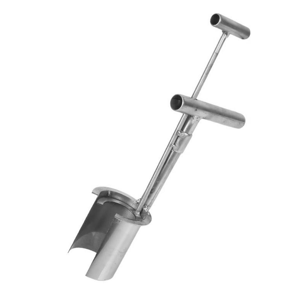 

Handheld Garden Barrel Transplanter Stainless Steel Digging Seedlings Artifact Agricultural Puncher Planting In Greenhouse