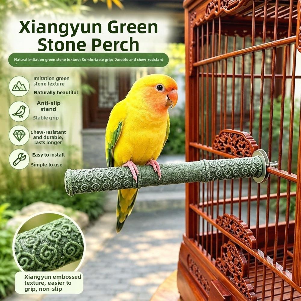 Portable Parrot Claw Grinding Rod Bite Resistant Parrot Standing Bar Grinding Stick Bird Cage