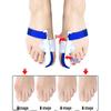 Orthopedic Bunion Corrector Sleeve with Silicone Toe Separator for Day and Night Use