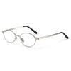 2026 New Fashion High End Brand Women's Metal Luxury Eyeglass Frame Leisure Business Retro Decoration Transparent Men's Glasses