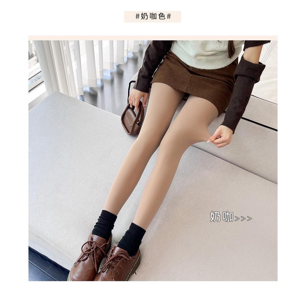 Winter New Water Pants Accessories To Wear A Naked Sense of One Piece of Pants Single-layer Bare Legs Pantyhose
