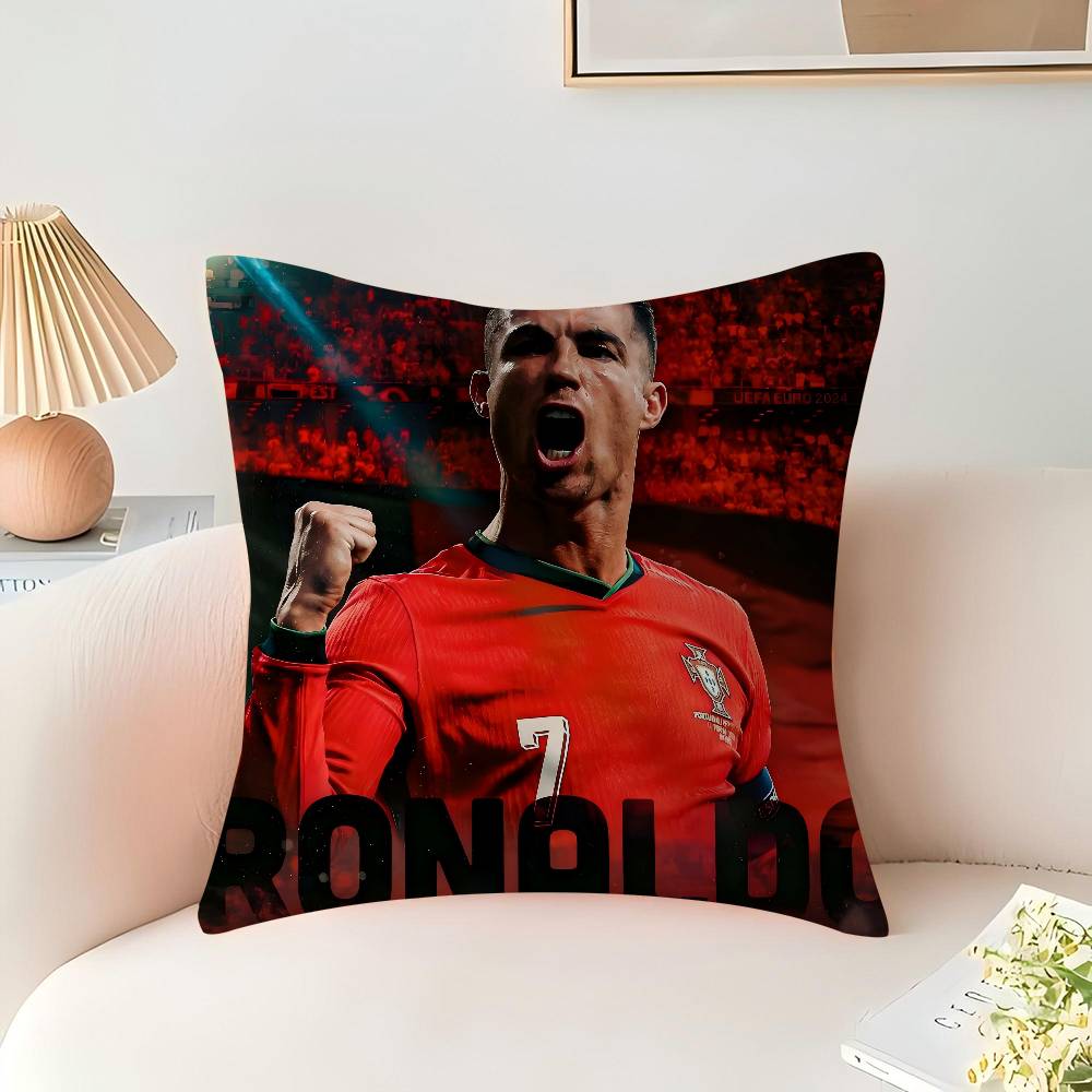 

C-Криштиану Р-Роналду Кленовый Дизайн Наволочка Счастливый Осенний Урожай Декор Праздничный Декор Наволочка 12x12Inch