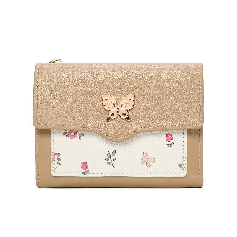Wallet Student Female Wallet New Small Wallet Short Women's Change Bag Wallet Women's Premium Sense
