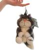Lucifer the Cat Keychain Plush Toy, Cute Hanging Ornament, Stylish and Popular, Perfect for Birthdays, Christmas, Anniversaries, Valentine's Day, and