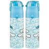Skater Children's Stainless Steel Water Bottle Direct Drinking 470ml Cinnamoroll Ushiro Shiro Sanrio Child-friendly Lightweight Type Cold Storage Wate