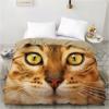 3D Duvet cover QuiltBlanketComfortable Case Luxury Bedding 135 140x200 150x200 200x220 for Home animal Cat Cute white