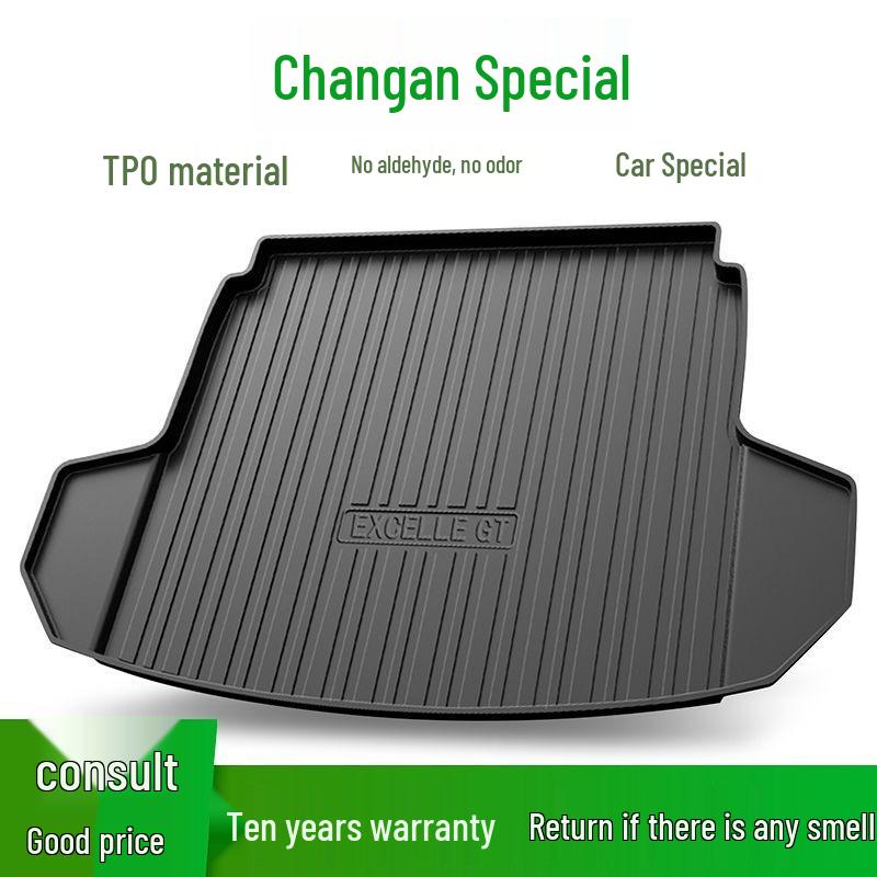 Changan Custom TPE Trunk Mat: Waterproof Rear Compartment Liner for CS55, Yidong, CS75, and CS35